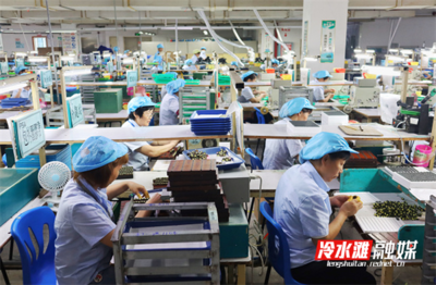 冷水灘 為企業用工紓困解難 提振發展信心——聚焦電子器件制造產業